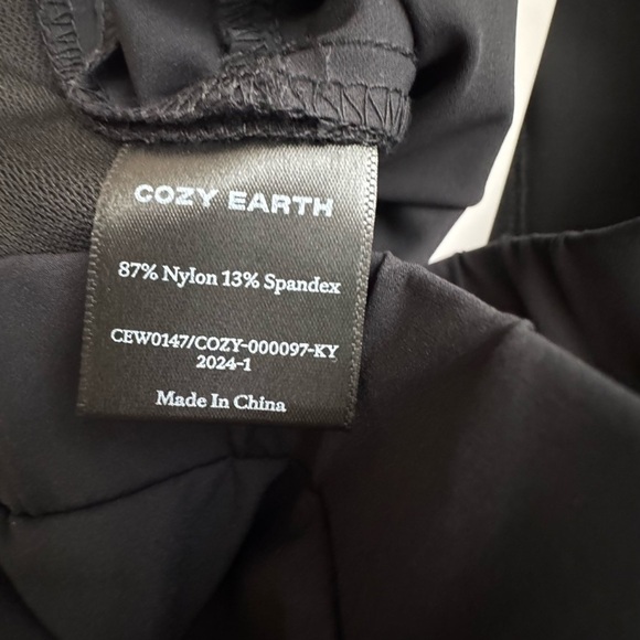 NWT Cozy Earth Women's Always Cropped Pant in Jet Black Size XXL - Picture 10 of 11